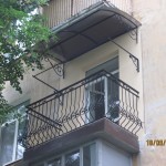 Кованный балкон